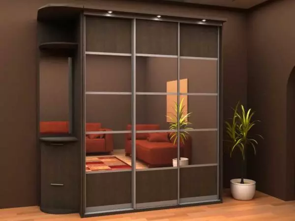 Compartment pasangan di lorong: Desain sareng ngeusian ideu