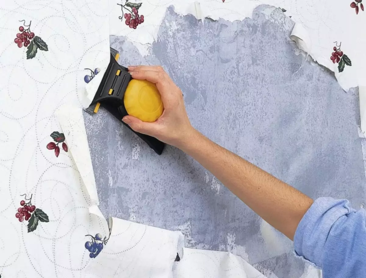 Anweisung: Flieslinic Tapete von den Wänden entfernen