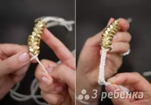 Comment tisser des boules de threads Moulin: schémas et cours de tissage