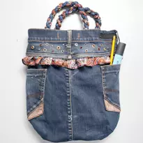 როგორ უნდა დაიბანოთ ძველი ჯინსების ჩანთა: ნიმუში და მასტერკლასი სამკერვალოზე