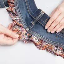 Jak šít pytel starých džíny: vzor a hlavní třída na šití