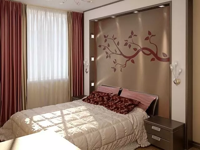 מקום מעל המיטה בחדר השינה: עיצוב ועיצוב רעיונות (37 תמונות)