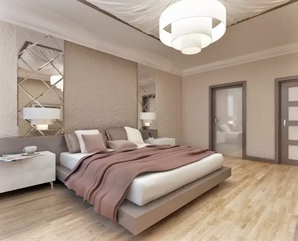 Місце над ліжком в спальні: ідеї декору і оформлення (37 фото)