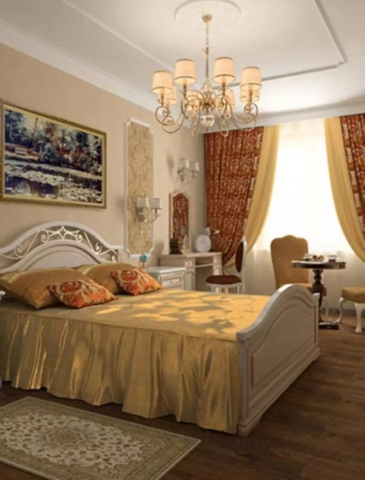 Placera över sängen i sovrummet: Inredning och designidéer (37 bilder)