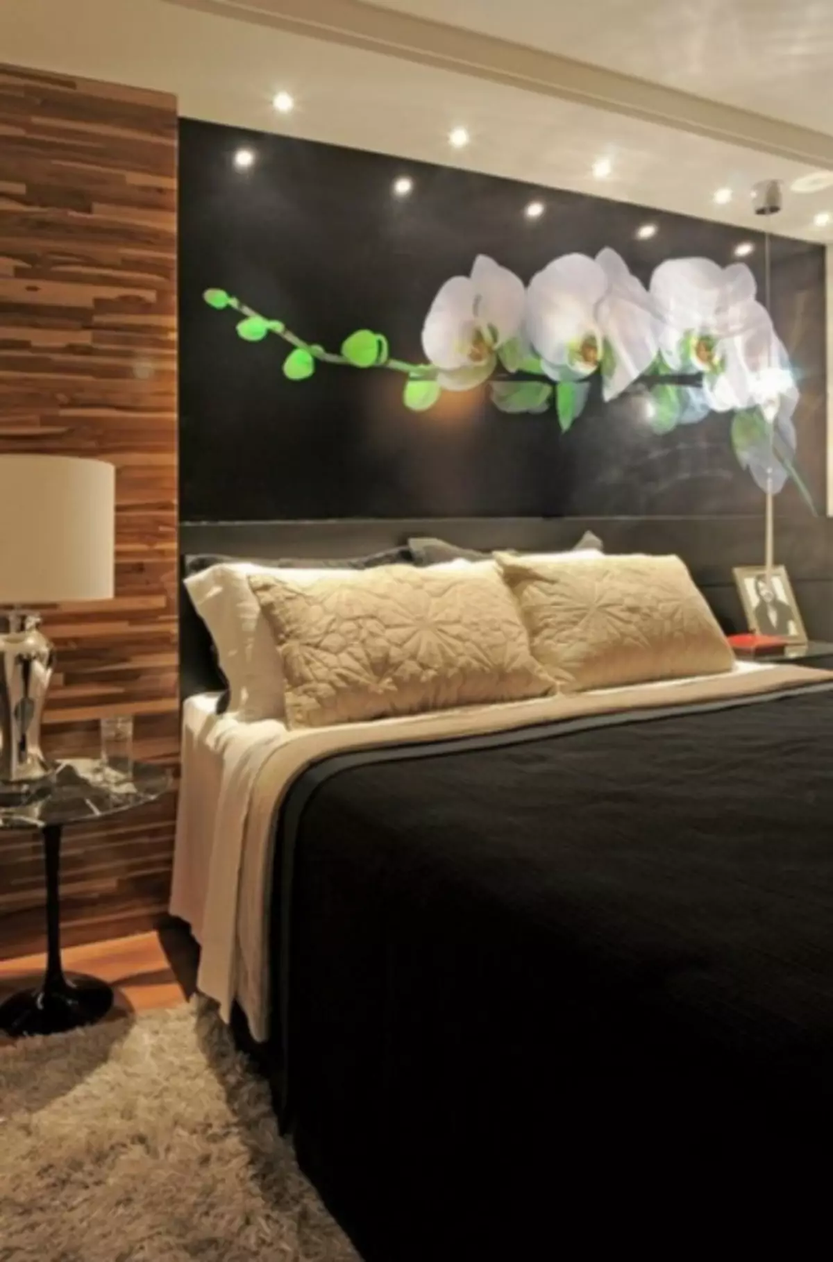 Placera över sängen i sovrummet: inredning och designidéer (37 bilder)
