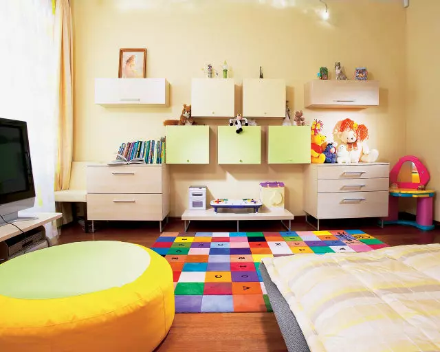 5 साल की लड़की के लिए बच्चों के कमरे का आंतरिक भाग