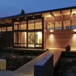 Súkromné ​​domy Osvetlenie - 100 fotiek perfektnej kombinácie