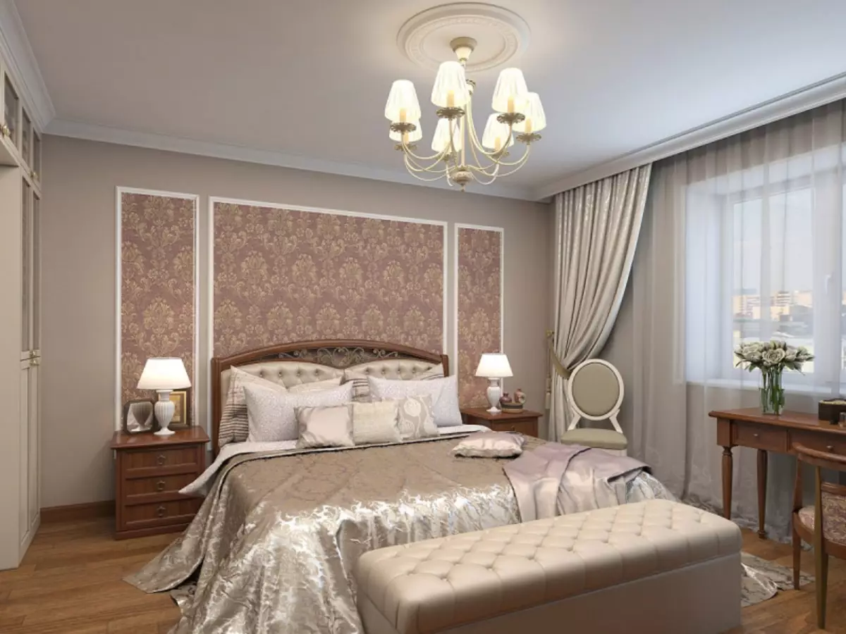 Welk behang is beter geschikt voor de slaapkamer: 10 tips om te kiezen