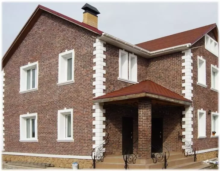 Pragtige en duursame fasade by die huis, watter materiaal is beter om te kies