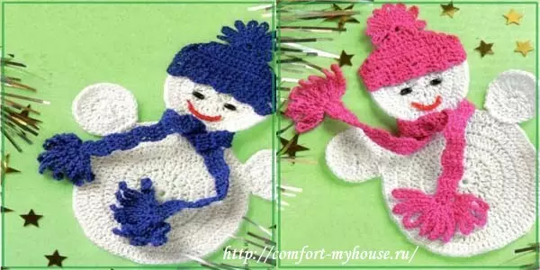 Zâmbetul de zăpadă tricotate