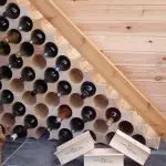 How to stylishly store wine bottles?