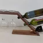 ¿Cómo almacenar elegantemente botellas de vino?