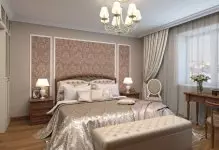 Інтэр'ер спальні з двума відамі шпалер: 5 саветаў па падборы адценняў