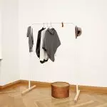 Stylish floor rack [Examples of use in a modern interior]