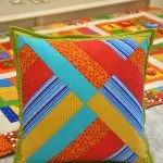 Bantal Patchwork: Kami membuat hiasan yang unik dengan tangan anda sendiri (+58 foto)