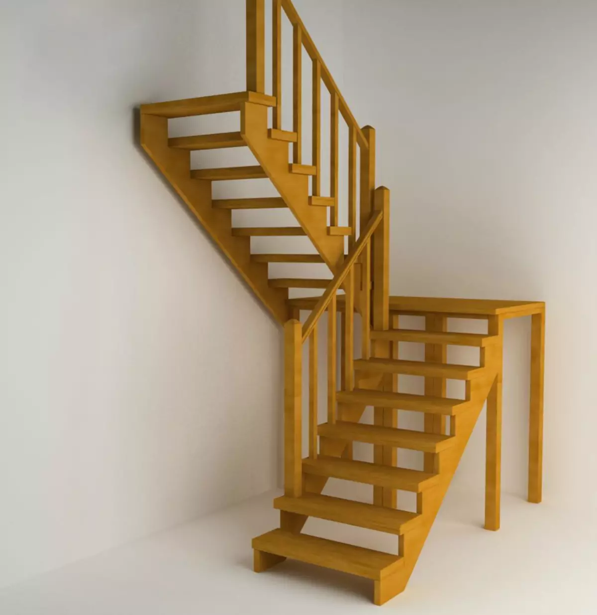 تصميم الدرج لمدة عامين