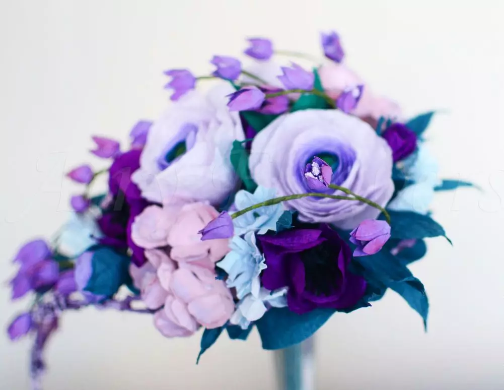 Blue Bouquet.