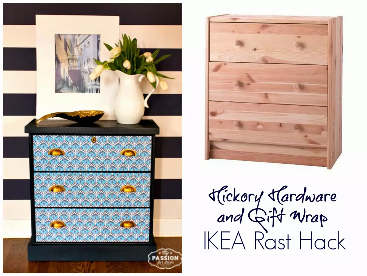 Perabot kayu dari IKEA: Apa dan bagaimana untuk cat?