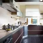 Køkken 12 kvadrater: Udvælgelse af stil og form