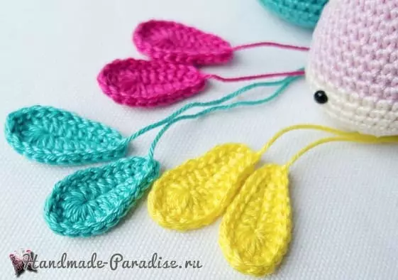 ಈಸ್ಟರ್ ಮೊಟ್ಟೆಗಳು-ಮೊಲಗಳು crochet