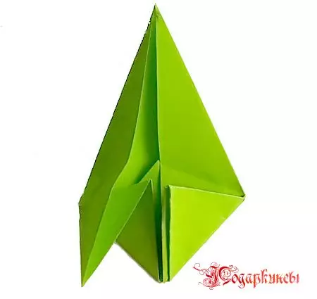 Qog'oz zarang barglari: Origami master-klass