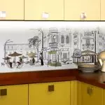 تصميم جدار المطبخ: الأفكار العملية