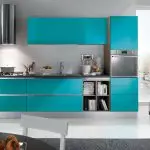 Cocina turquesa y 9 combinaciones de colores.