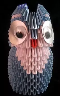 როგორ გავაკეთოთ ქაღალდი owl სქემებით და ვიდეო