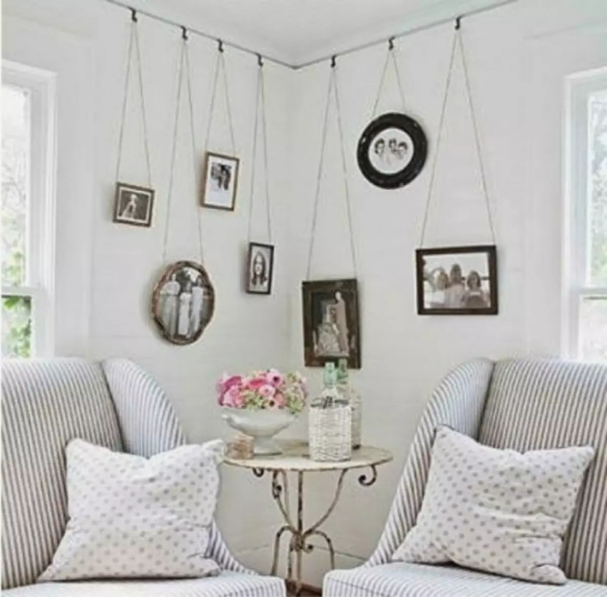 Decor DIY: Príslušenstvo a nábytok z lana, lana alebo jutu v interiéri (45 fotografií)