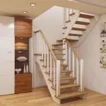 Tipus d'escales a la segona planta: seleccioneu l'opció adequada per a una casa privada (+65 fotos)