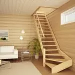 दूसरी मंजिल के लिए सीढ़ियों के प्रकार: एक निजी घर के लिए उपयुक्त विकल्प का चयन करें (+65 तस्वीरें)