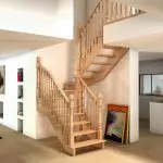 Tipos de escadas para o segundo andar: Selecione a opção apropriada para uma casa privada (+65 fotos)