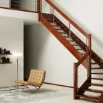 Tipos de escadas para o segundo andar: Selecione a opção apropriada para uma casa privada (+65 fotos)