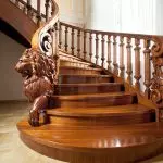 İkinci kata merdiven türleri: Özel bir ev için uygun seçeneği seçin (+65 fotoğraf)