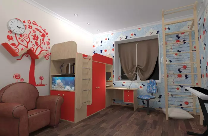 Какви стени да се люлеят в детска стая за момиче