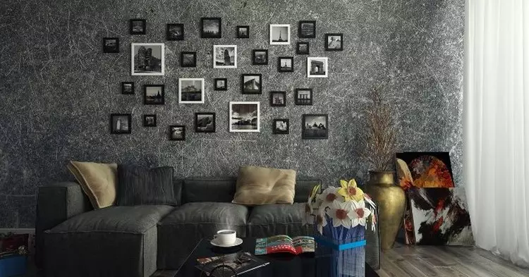 30 cara untuk menghiasi dinding di rumah: Idea mudah untuk hiasan yang selesa dari apartmen (38 foto)