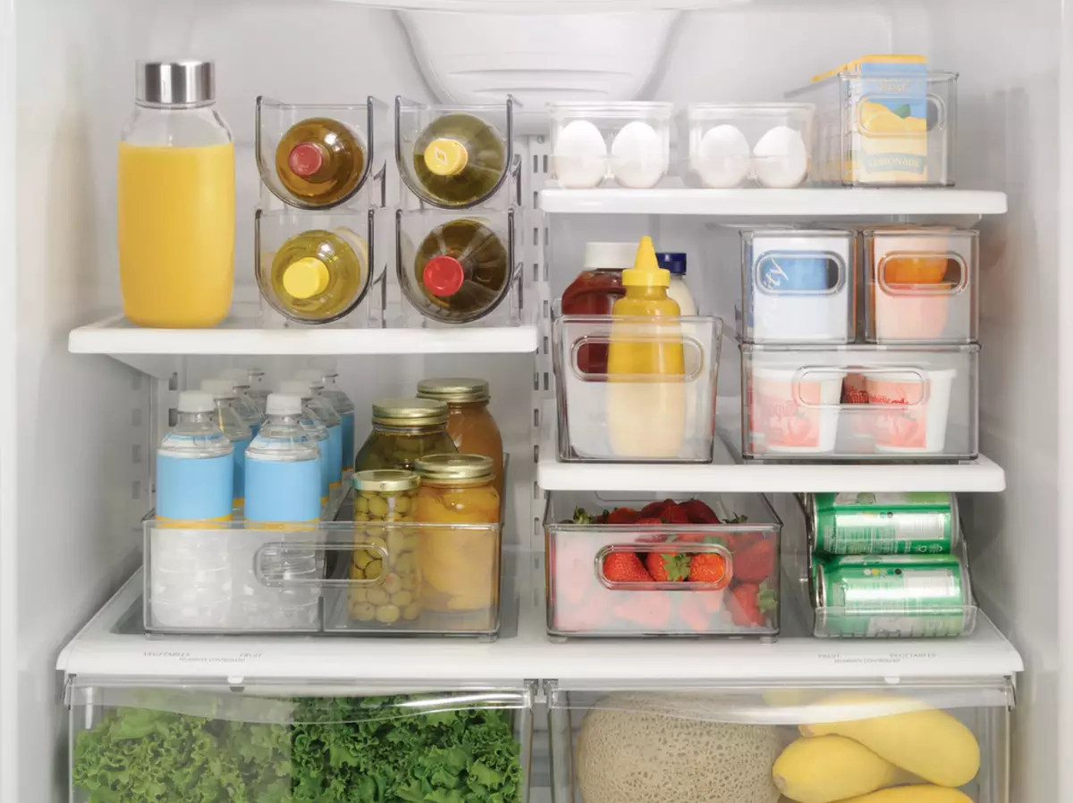 Regras de Fengshui na cociña: almacenamento competente de produtos no frigorífico