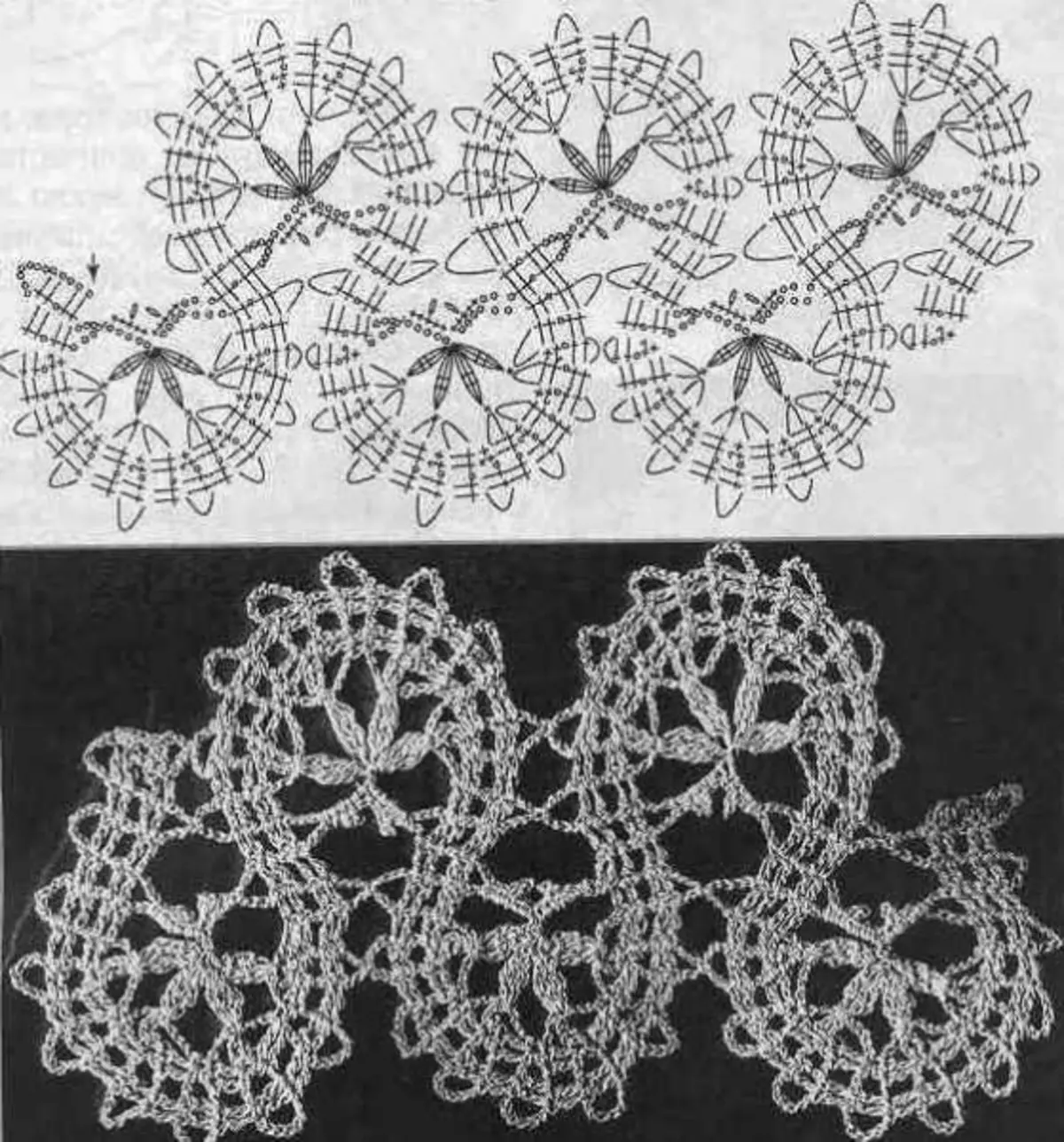Bruggy lace: schemes for beginners from Japanese magazines, knit napkins and dresses with video