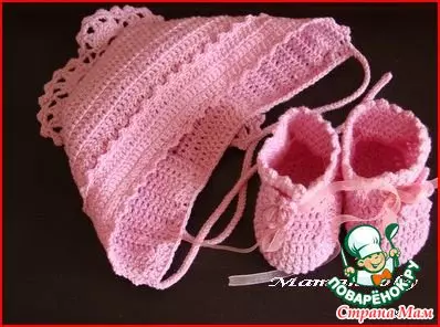 Crochet: skema kanggo pamula kanthi deskripsi kanggo bayi sing nembe bayi, bocah lan wanita gratis