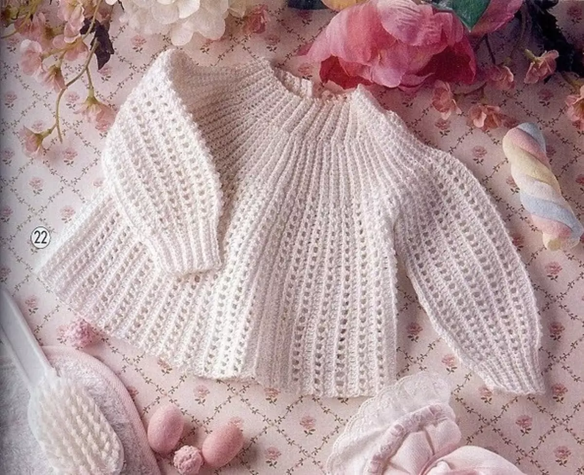 Crochet: skema kanggo pamula kanthi deskripsi kanggo bayi sing nembe bayi, bocah lan wanita gratis