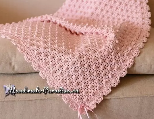 বাচ্চাদের প্লেড crochet piste