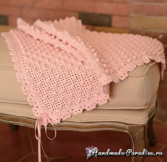 ბავშვთა შეღებილი crochet piste