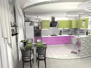Kuzhina me ngjyra