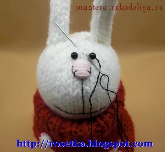 Majstorska klasa Amigurum za početnike: lutke, ovce i zec sa pletenjem sa video i foto pletenjem