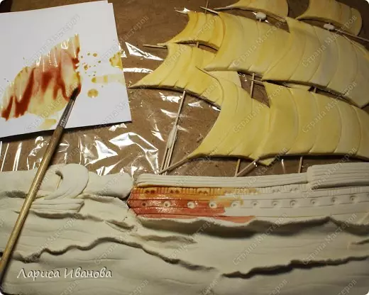 Ships do it yourself from paper and from salt dough with photos and videos