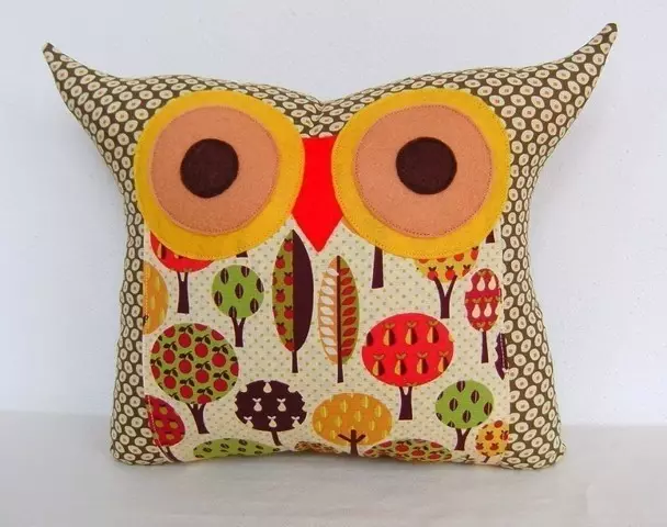 Pillow Owl საკუთარი ხელებით (2 სამაგისტრო კლასი)