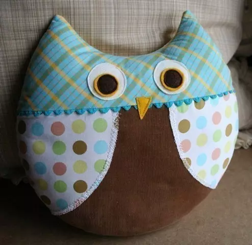 Pillow Owl საკუთარი ხელებით (2 სამაგისტრო კლასი)