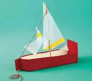 Step-by-Step Boat Ship sa Origami Technique: Mga Tagubilin Para sa mga Bata
