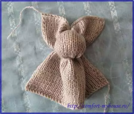 Għid Bunny do it yourself bi labar knitting u ganċ