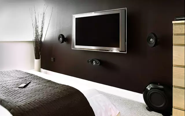 På hvilken høyde henger du en TV fra gulvet